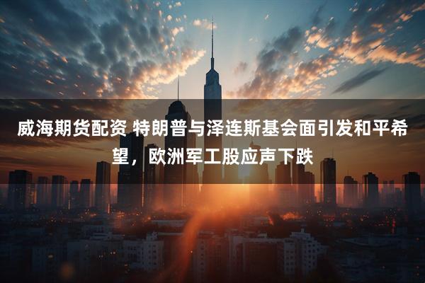 威海期货配资 特朗普与泽连斯基会面引发和平希望，欧洲军工股应声下跌